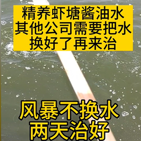 不换水解毒培菌培藻